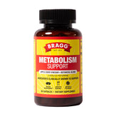 Bragg frente del envase mostrando 90 cápsulas y beneficios de apoyo al metabolismo