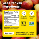 Etiqueta Bragg Renew con información nutricional clara y transparencia de ingredientes