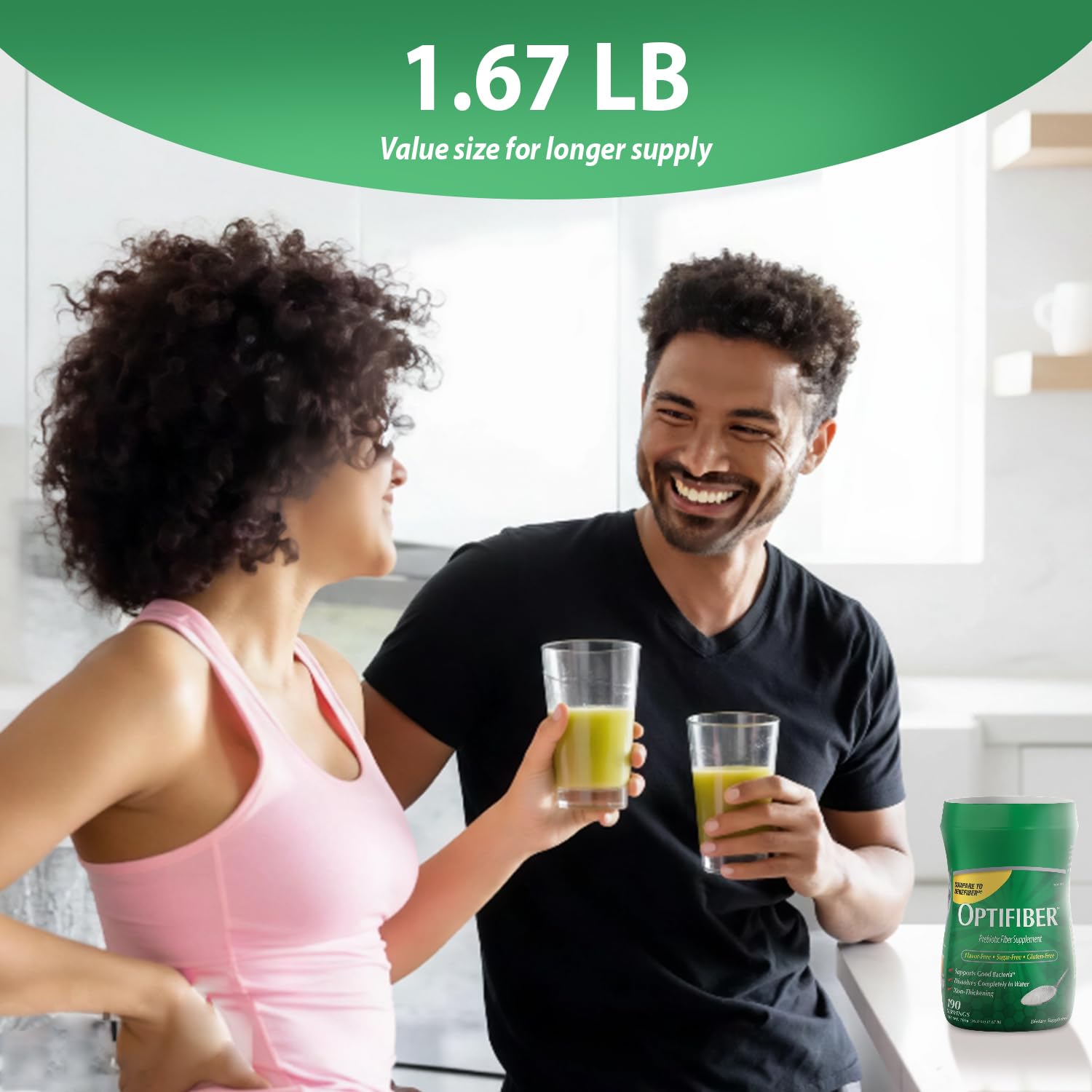 Braidz OptiFiber añadido a café mostrando neutralidad y sin alterar sabor