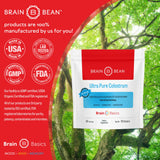 Brain Bean etiqueta nutricional en detalle, transparencia y trazabilidad