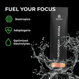 BrainTree Nutrition polvo en textura fina, formulado para disolución rápida y sabor cítrico