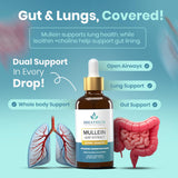 BREATHIUM etiqueta con ingredientes y beneficios, evidencia transparencia y calidad