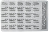Breckenridge Ferrocite primer plano del blister y tableta para control de dosis
