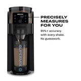 BREZZA base dispensadora de polvo mostrando control de porciones y funcionamiento limpio