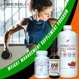 Bricker Labs estilo de vida activo con botella y zapatillas como contexto