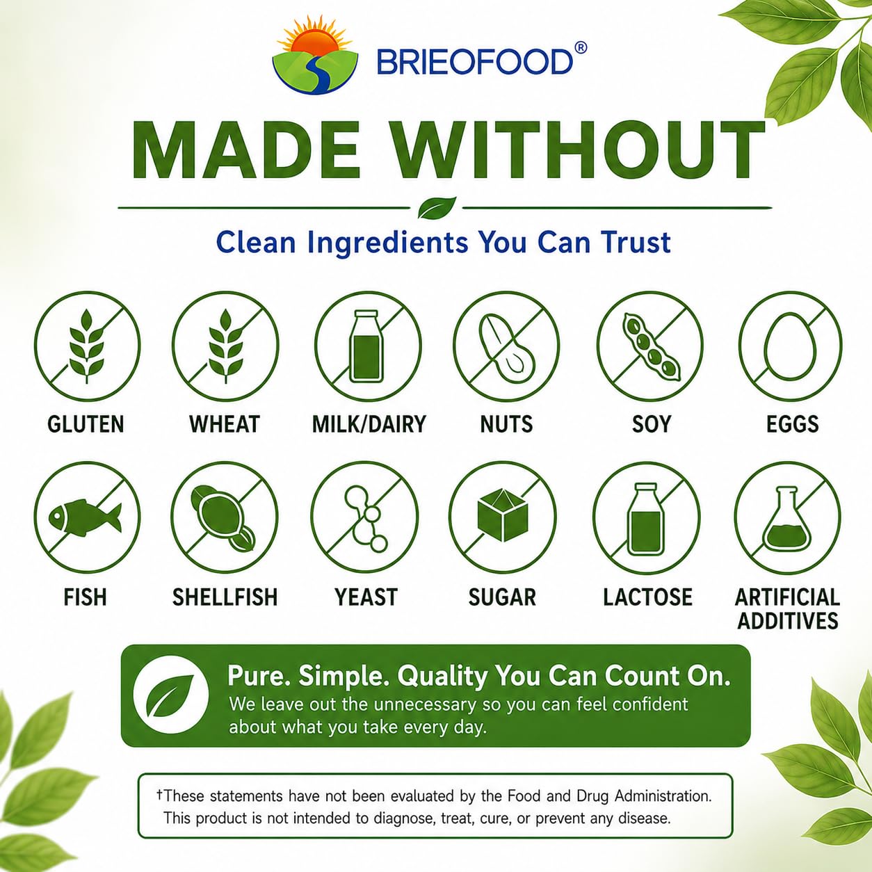 Brieofood cápsula en mano ilustrando facilidad de ingestión