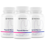 Bright Naturals envase frontal mostrando 180 cápsulas para apoyo tiroideo