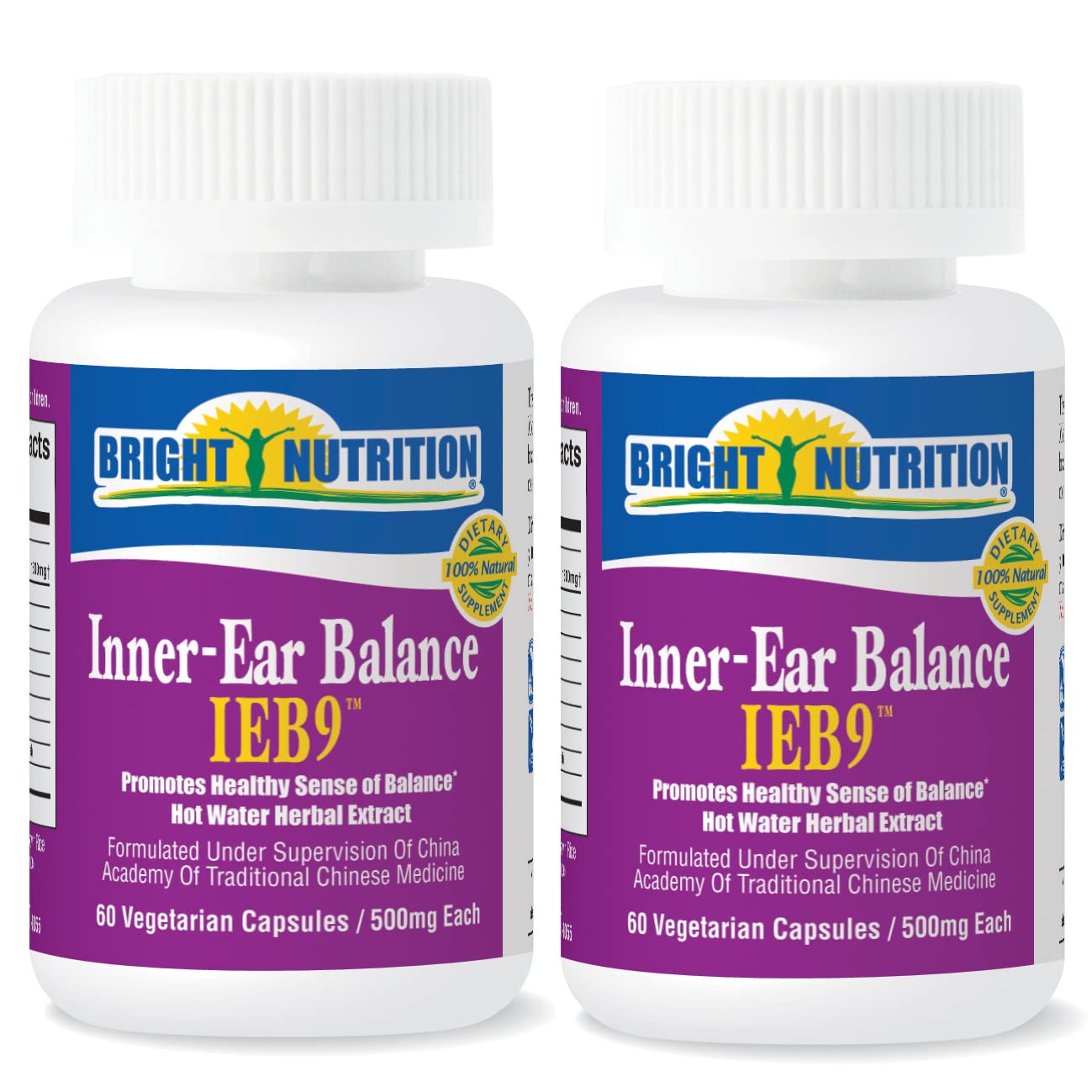 Bright Nutrition etiqueta detallada con ingredientes y certificación GMP