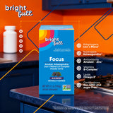 BRIGHTFULL textura del polvo sin azúcar, mezcla homogénea y natural