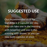 BrocElite CurcElite botella abierta vista superior para accesibilidad