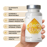 BrocElite etiqueta nutricional y lista de ingredientes destacando limpieza y transparencia