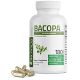 Bronson envase frontal de Bacopa mostrando claridad y confianza