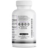Bronson softgels junto a equipo de entrenamiento para uso complementario