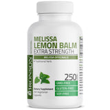 Bronson etiqueta detalle con información de ingredientes y sello cGMP visible