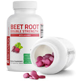 Bronson etiqueta nutricional en primer plano indicando ingredientes y pruebas
