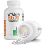 Bronson etiqueta nutricional legible con datos de concentración