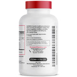 Bronson etiqueta nutricional destacando EPA, DHA y controles de calidad