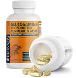 Bronson ingredientes: cúrcuma y boswellia que complementan soporte articular