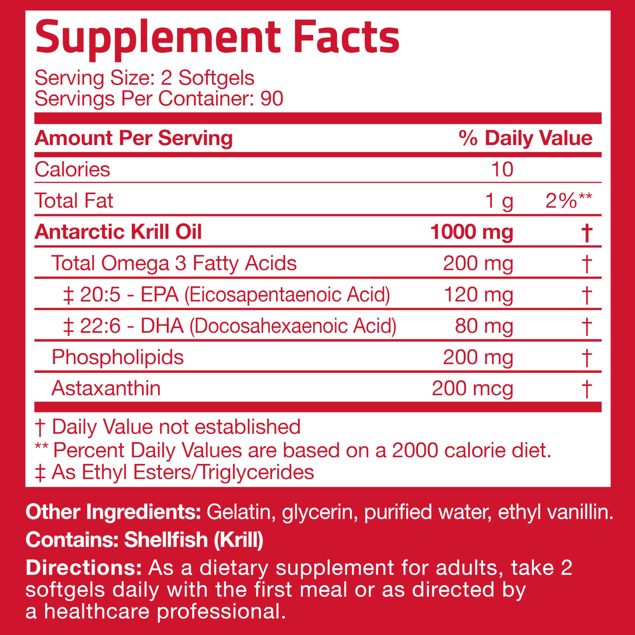 Lista de ingredientes y beneficios en la etiqueta Bronson, información visible