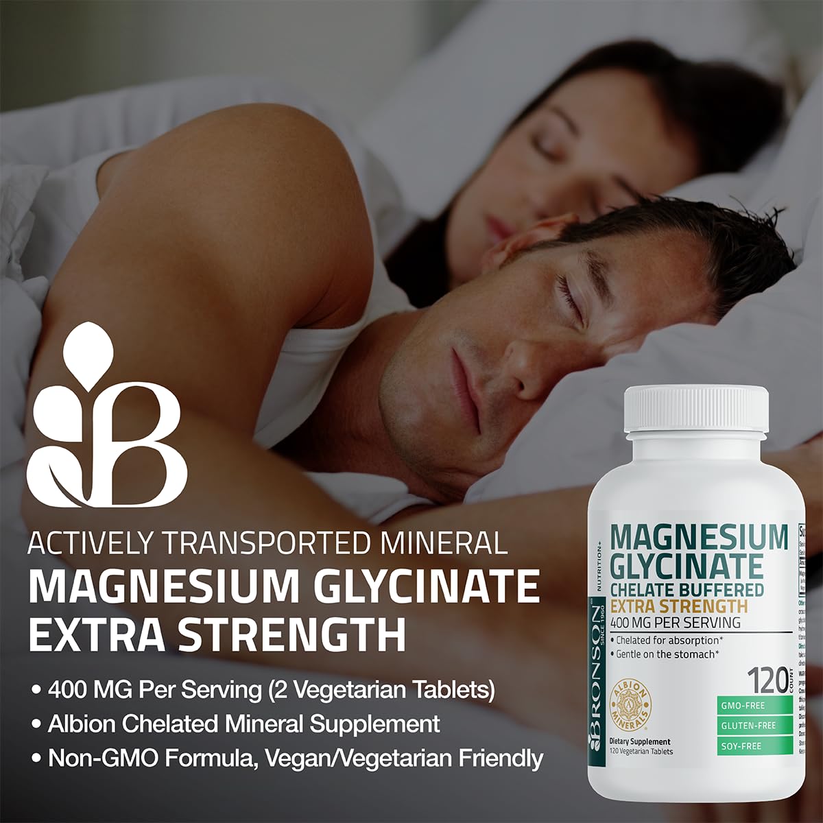 Bronson etiqueta con ingredientes y tabla nutricional clara y confiable