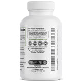 Bronson Longjack etiqueta detallada con certificaciones cGMP y sin gluten