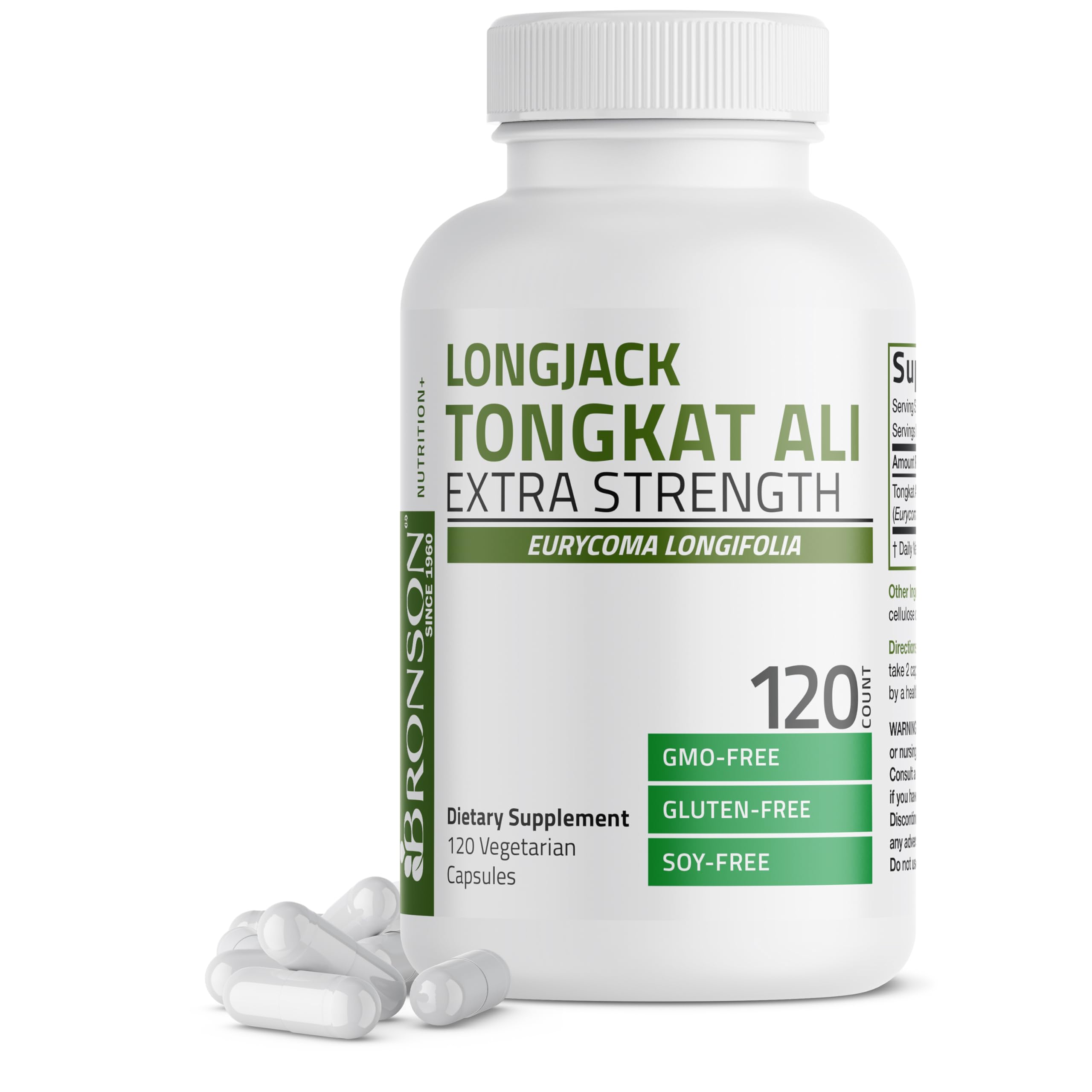 Bronson Longjack vista frontal del envase, identificación clara y confianza de marca