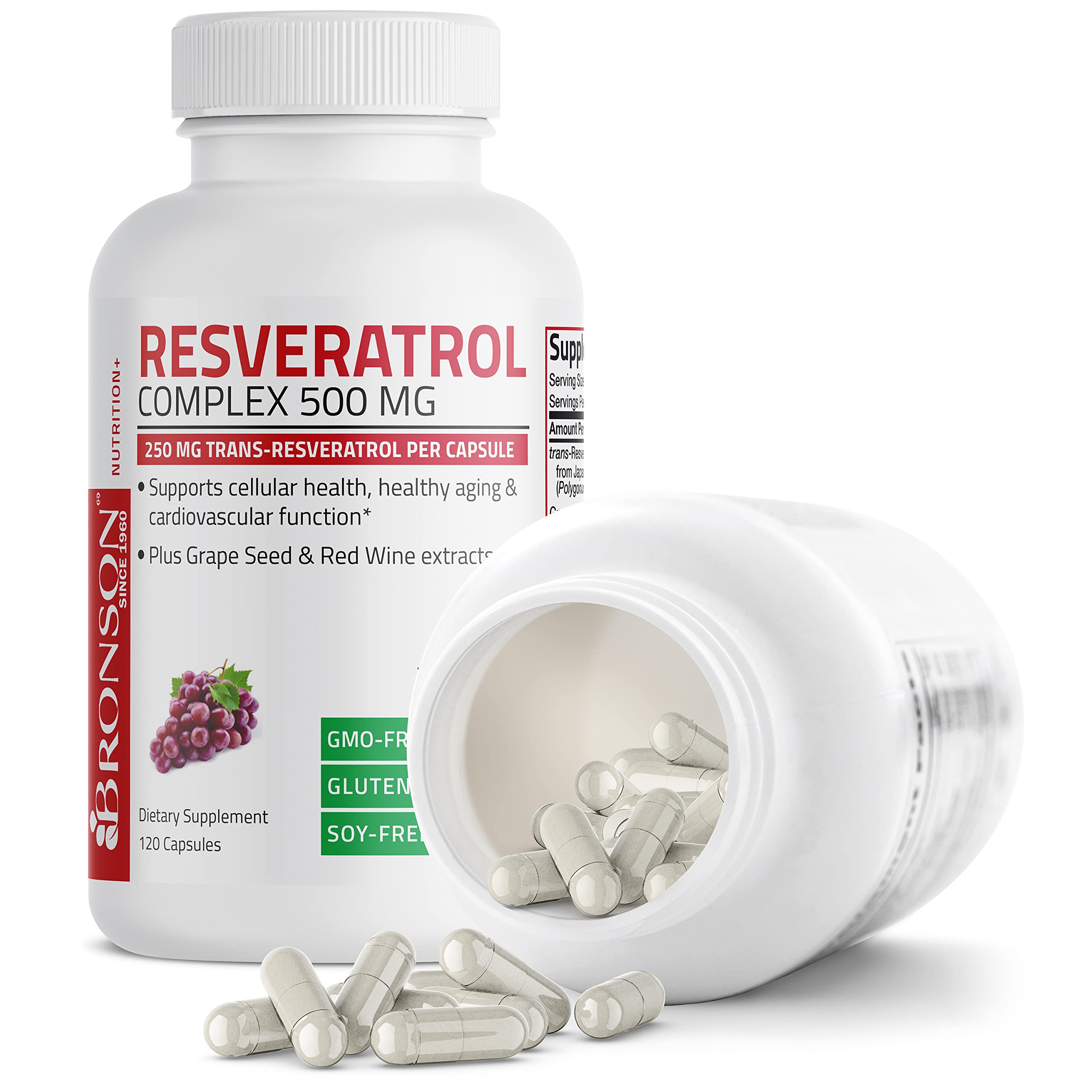 Bronson etiqueta nutricional y lista de ingredientes, transparencia y calidad