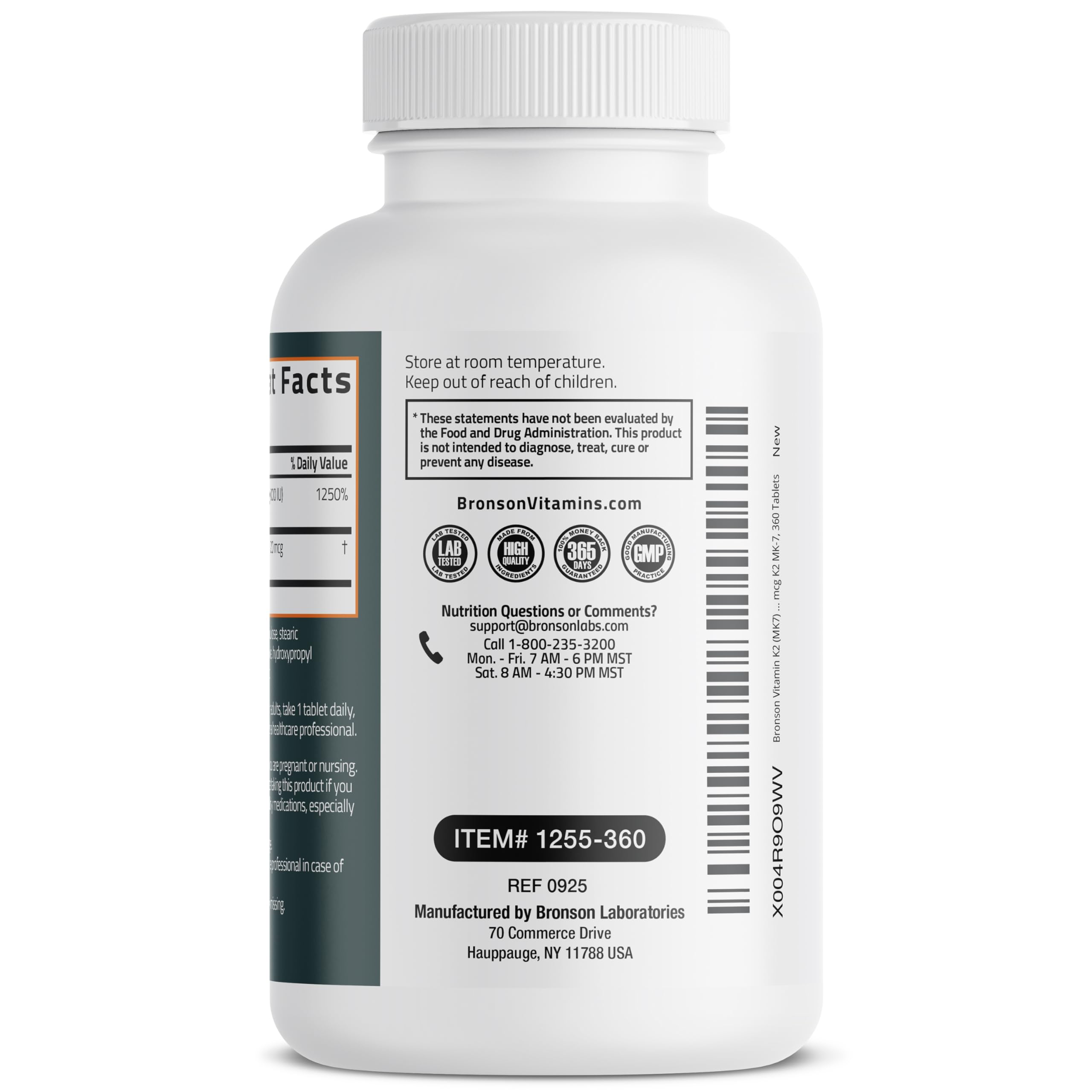 Bronson suplemento junto a comida para mejorar absorción liposoluble