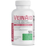 Bronson VeinAid etiqueta con ingredientes y dosis, transparencia informativa