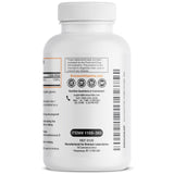 Bronson frasco abierto con 360 softgels mostrando cantidad por envase