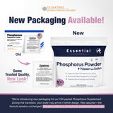 Brookfield Pharmaceuticals primer plano del polvo, textura fina y fácil disolver