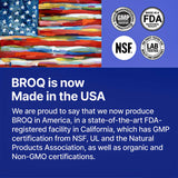 BROQ presentación con garantía de 180 días que reduce riesgo