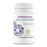 BruiseMD empaque frontal mostrando dosis y beneficios para moretones