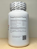 Bruizex frasco junto a vaso de agua listos para toma diaria y conveniencia