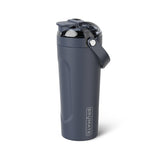 BrüMate MultiShaker frente en Nightfall Blue mostrando diseño elegante y aislamiento