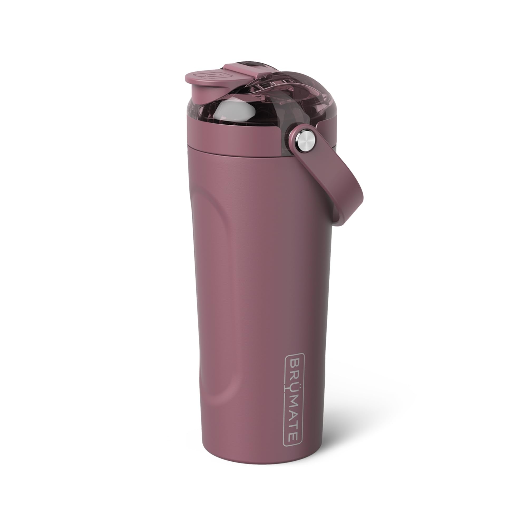 BrüMate MultiShaker frente Rose Taupe, diseño elegante y función aislante