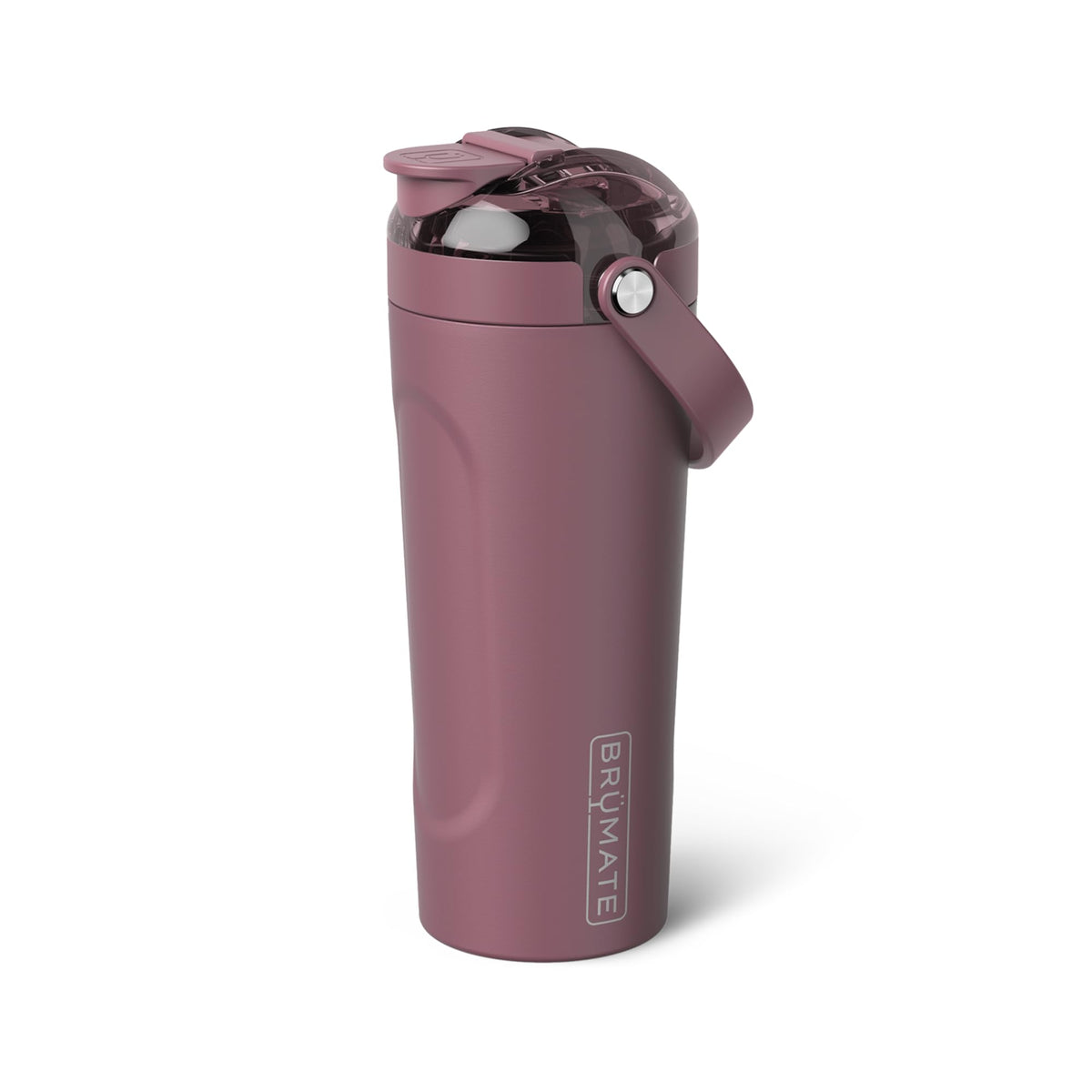 BrüMate MultiShaker frente Rose Taupe, diseño elegante y función aislante