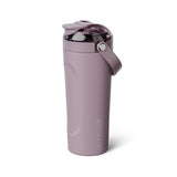 BrüMate MultiShaker frontal en Lilac Dusk mostrando diseño y capacidad