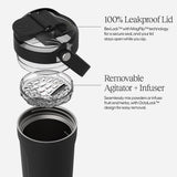 BrüMate MultiShaker tapa MagFlip con cierre BevLock para viaje seguro
