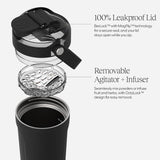 BrüMate MultiShaker textura de acero inoxidable resistente y sin olores