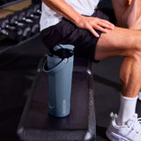 BrüMate MultiShaker agarre suave y base antideslizante para transporte seguro
