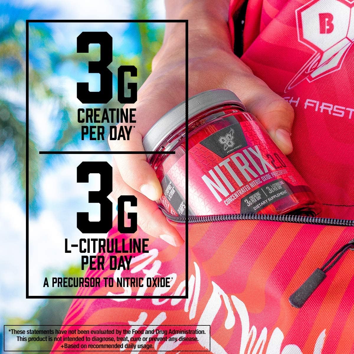 BSN suplemento usado antes de entrenar en gimnasio para bombas musculares