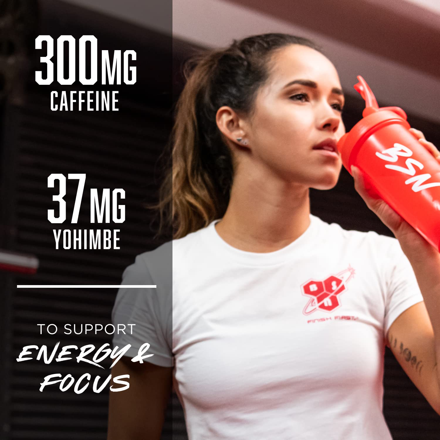 BSN polvo granulado vista de textura para mezcla rápida y disolución