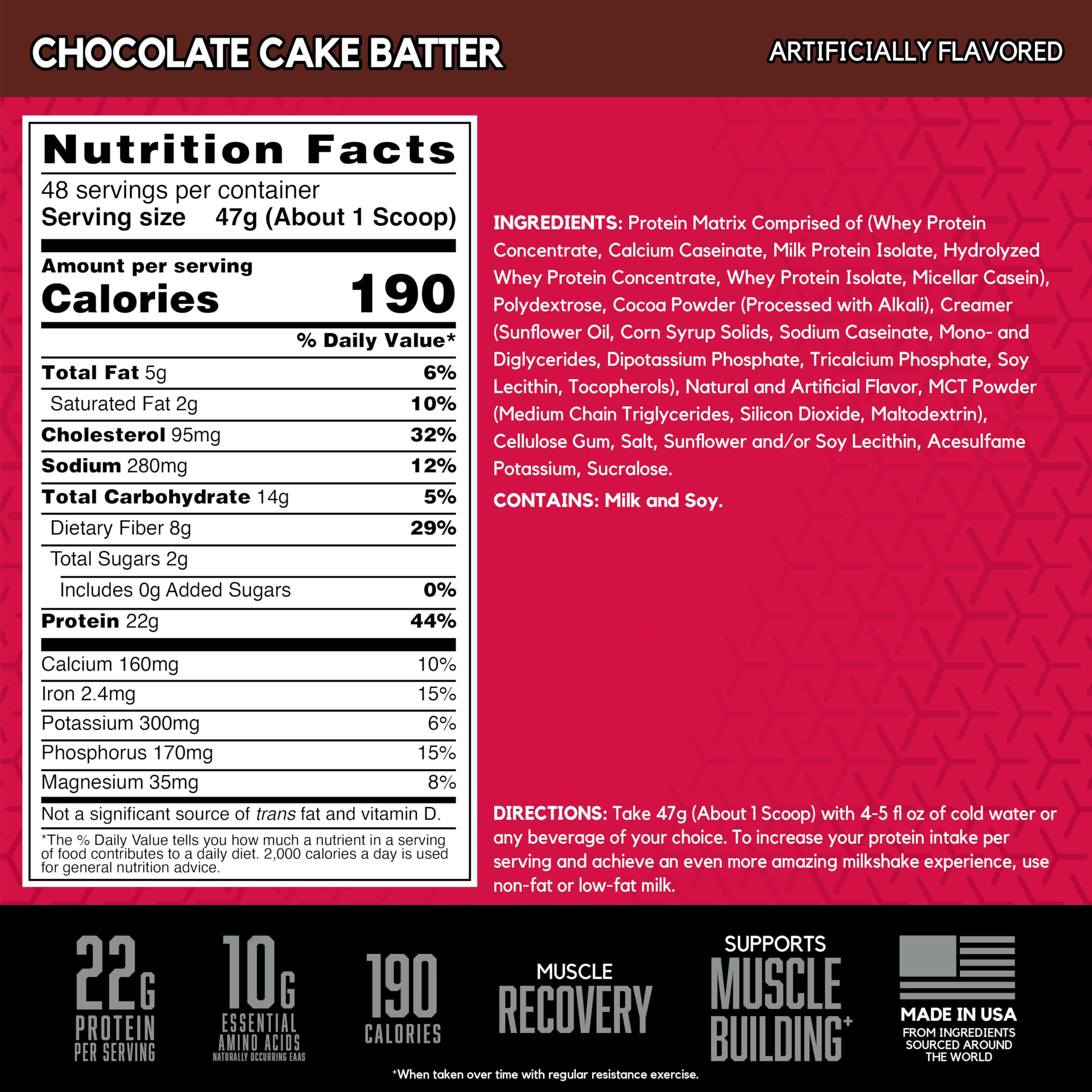 BSN batido SYNTHA-6 preparado cremoso listo para tomar inmediatamente