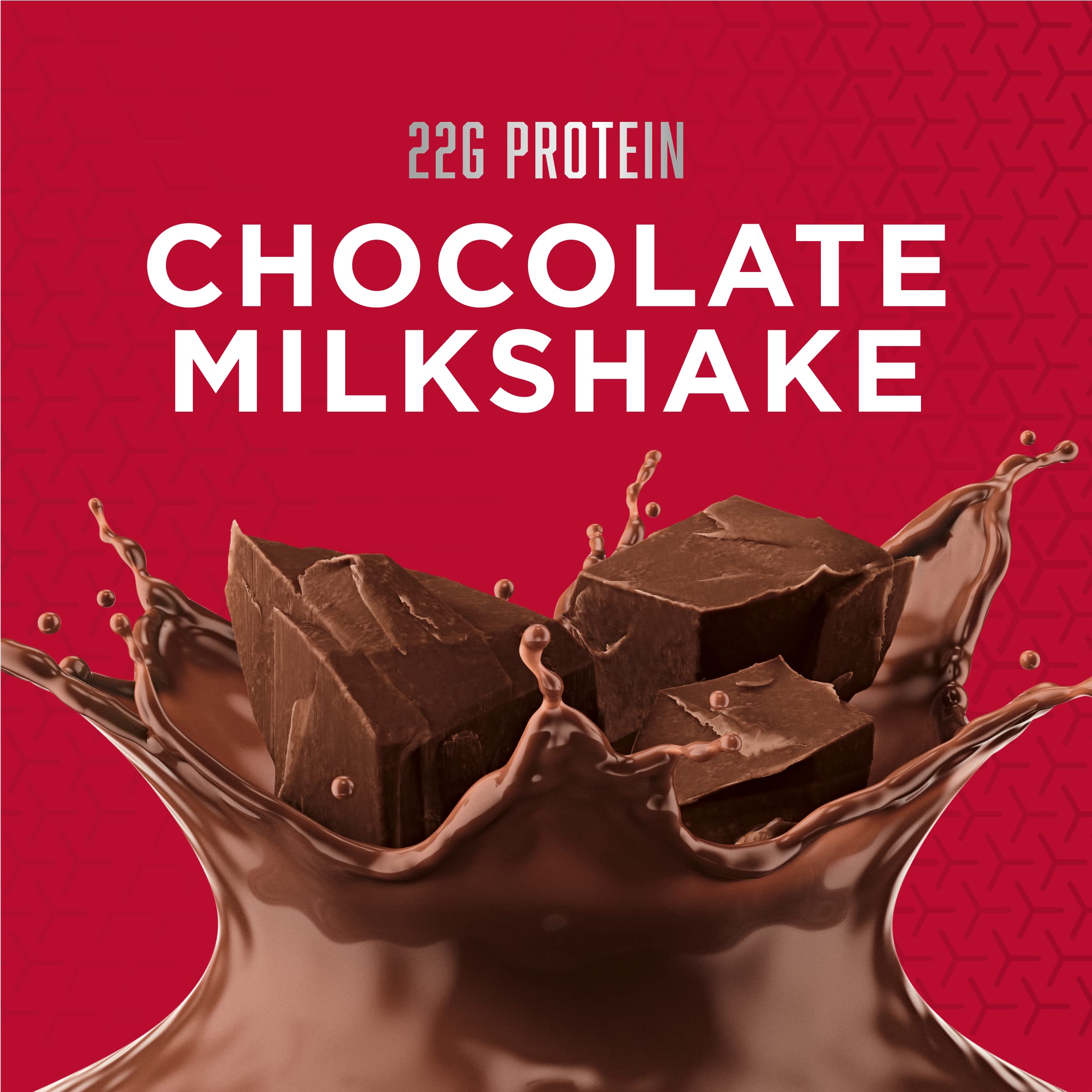 Batido de BSN SYNTHA-6 Chocolate Milkshake servido listo para beber