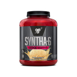BSN envase frontal SYNTHA-6 EDGE vainilla mostrando diseño y beneficios