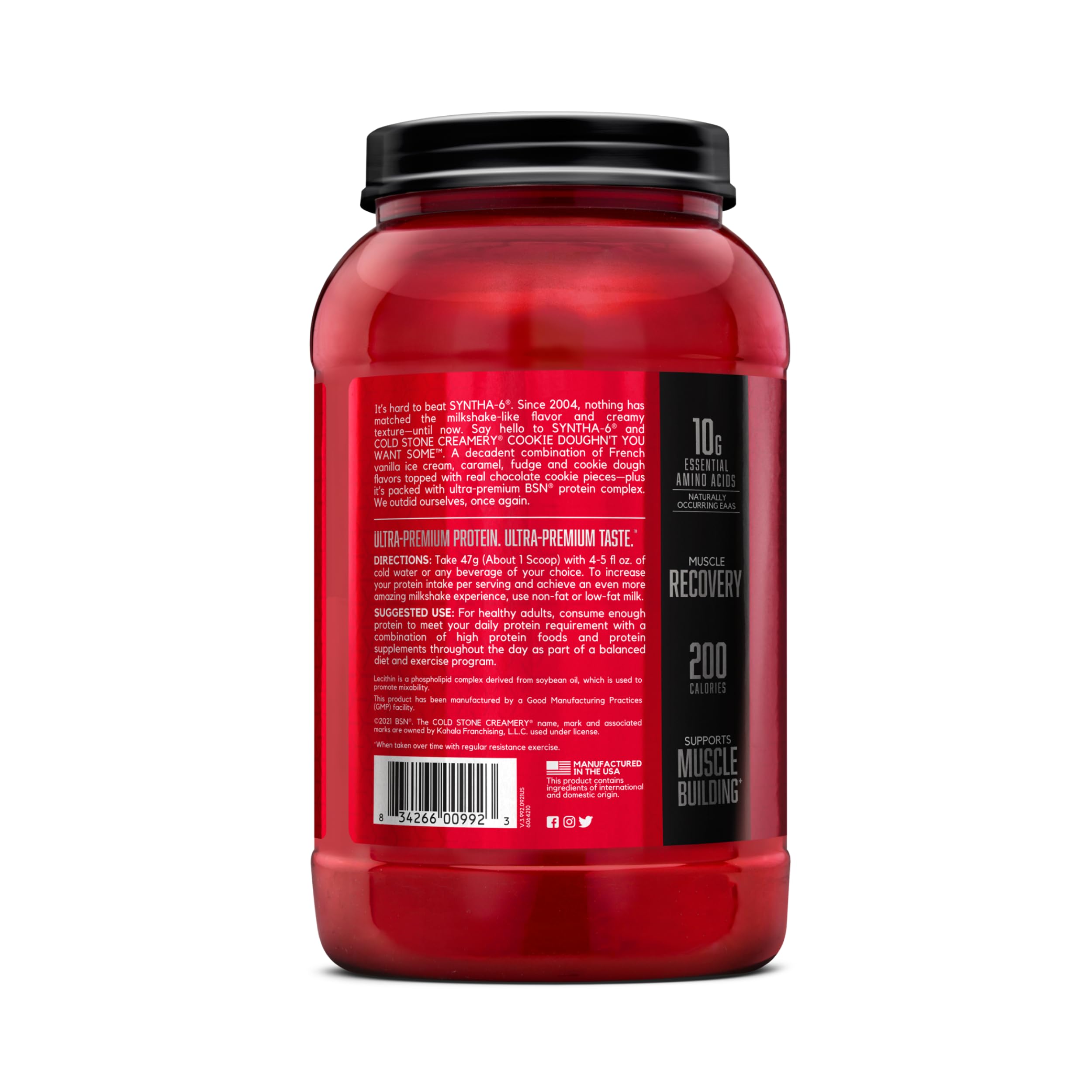 BSN producto en ambiente deportivo, apoya estilo de vida activo