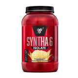 BSN envase frontal mostrando sabor vainilla y beneficios