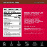 BSN batido de chocolate servido beneficiando recuperación y sabor