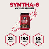 BSN SYNTHA-6 cacito medidor junto al polvo para control exacto de porción
